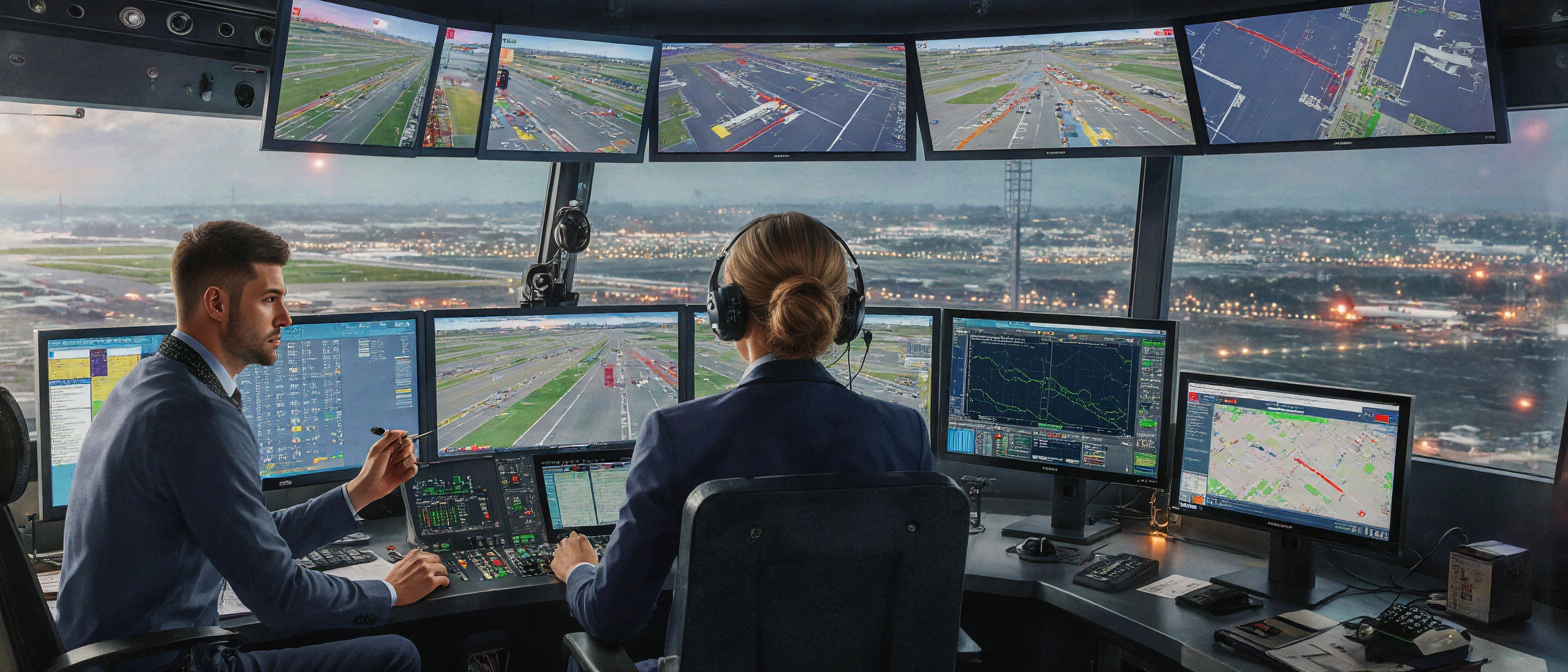 ATC controller under pressure